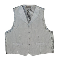 Pallini Gray Houndstooth and Glen Plaid Patterned Men's Suit Vest giving blooms foundation