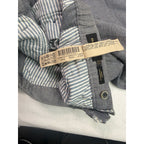 Massimo Dutti Gray Herringbone Slim Fit Chino Trousers size 32