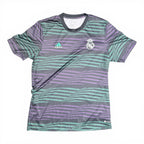 Real Madrid 2022-23 Pre-Match Soccer Jersey Black/Purple/Green Training Shirt Me