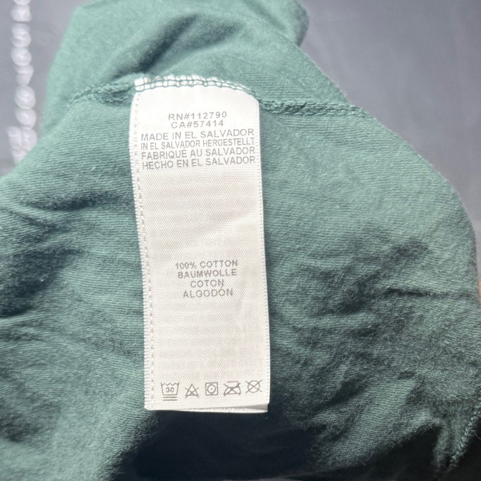 True Religion SS Crafted Graphic Tee XXL Green