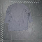 J. Jill Grey Lightweight Crinkle Knit Button Front Cardigan Sweater