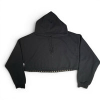 Opening Ceremony Black Cropped Studded Hoodie M/L
