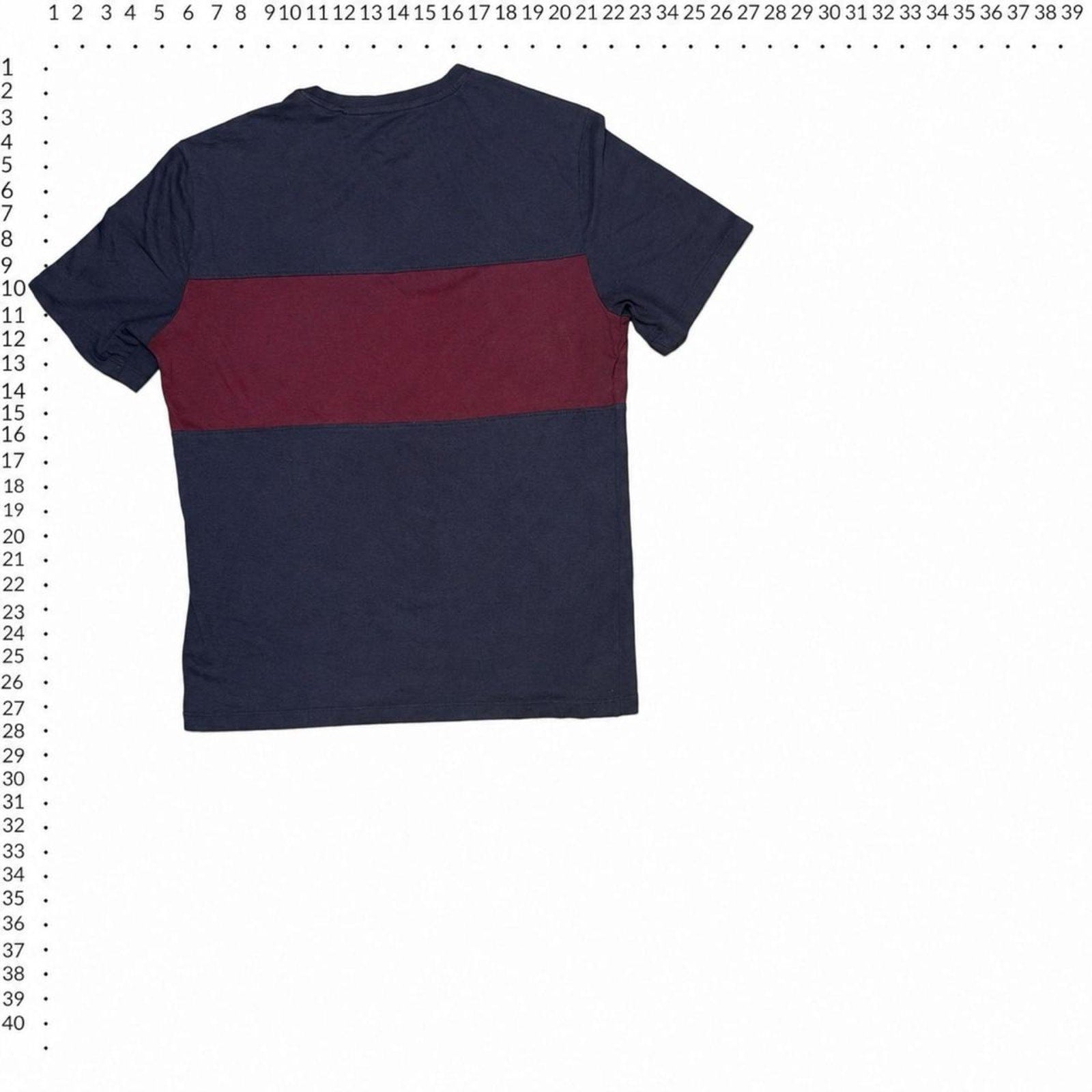 Perry ellis colorblock crew neck