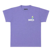 The Smurfs Purple Mushroom Graphic T-Shirt