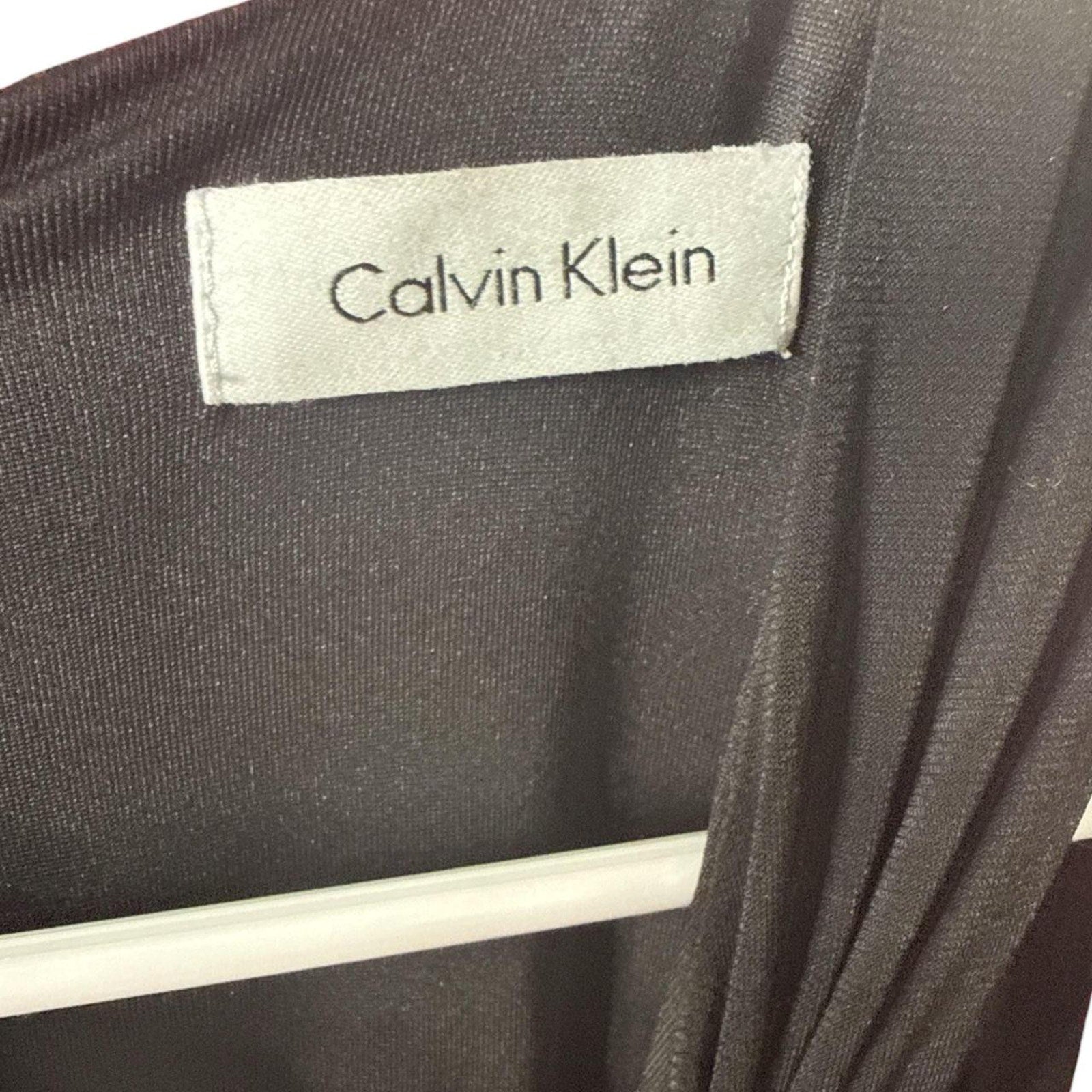 Calvin klein sleeveless black sheath