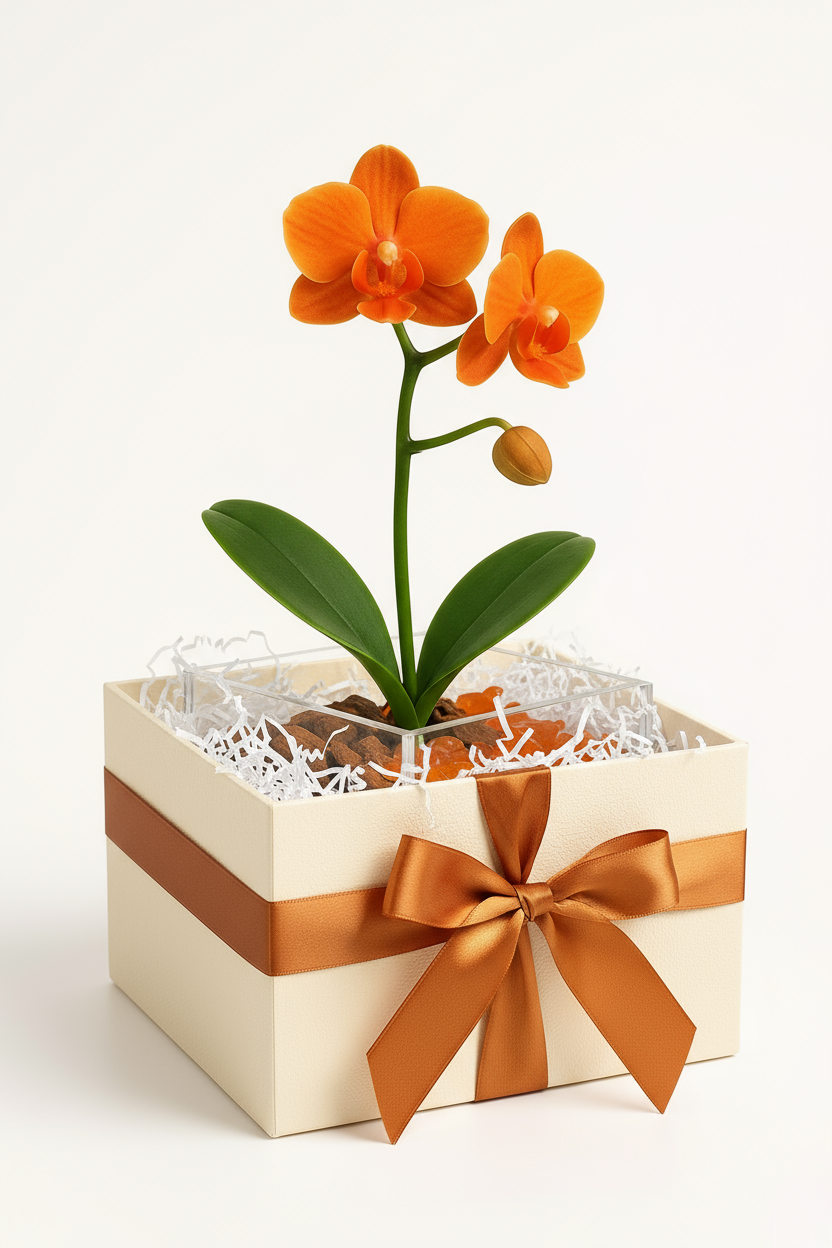 Creative Flow - Sacral Chakra Mini Orchid Garden