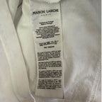 Maison Labiche Paris Piano Piano Embroidered White Organic