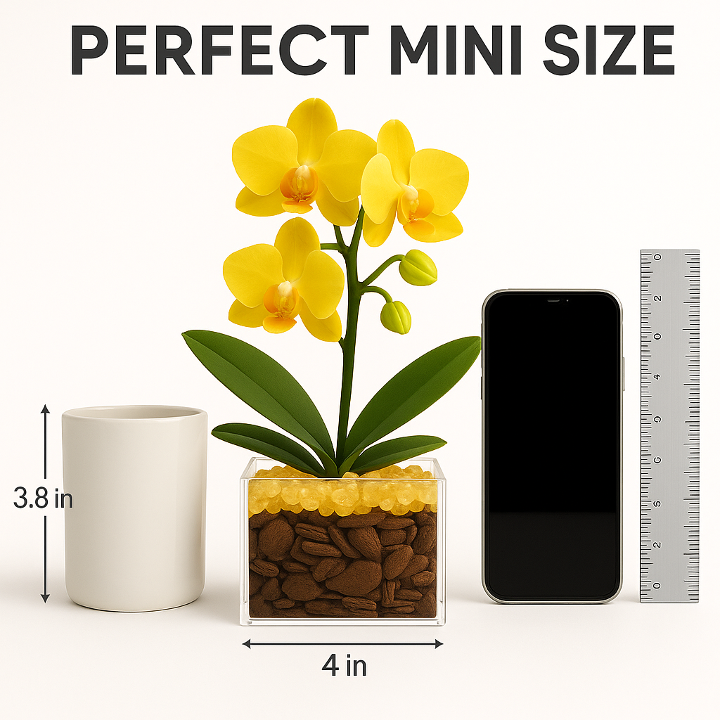 Inner Fire - Solar Plexus Chakra Mini Orchid Garden