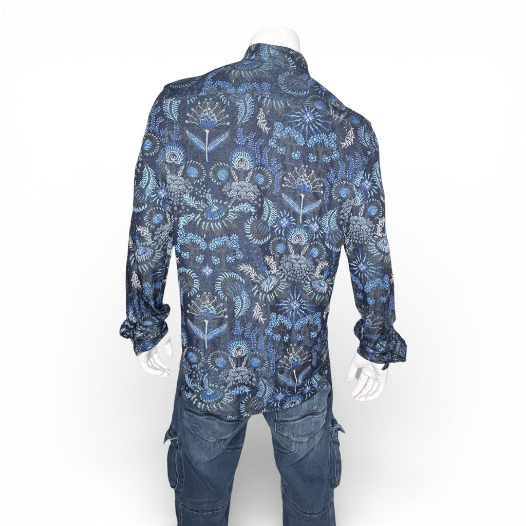 Scotch & Soda Amsterdam Jacquard Reg Fit Long Sleeve Shirt