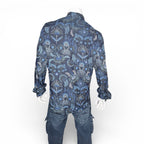 Scotch & Soda Amsterdam Jacquard Reg Fit Long Sleeve Shirt