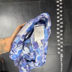 J.Crew Men's Short Sleeve Button Up Shirt- Watercolor Camo Blue-(XLARGE)NWT!