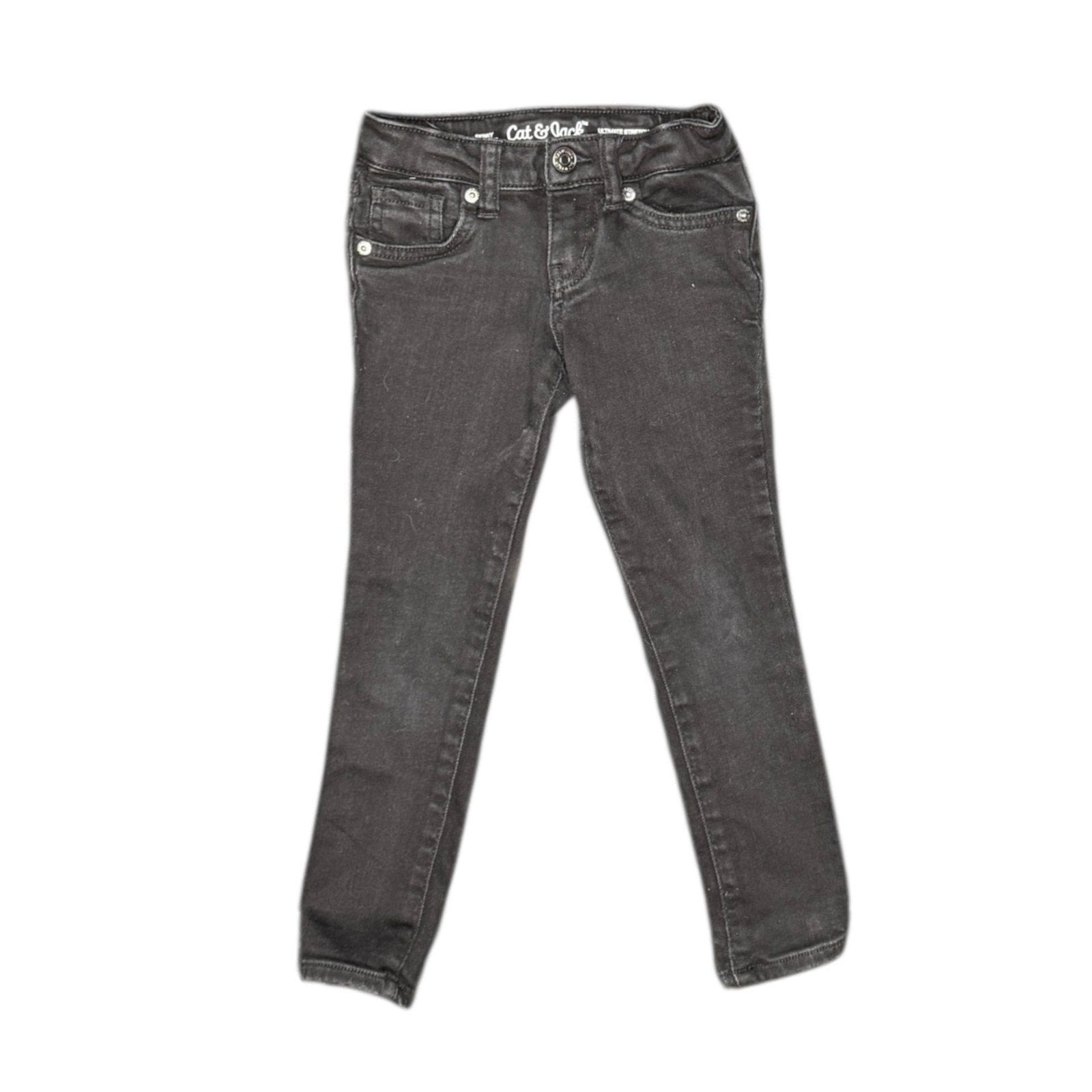 Cat & Jack Boys' Skinny Jeans Black Ultimate Stretch Denim