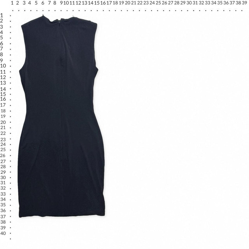 Calvin klein sleeveless black sheath