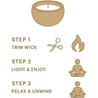 Coconut Reserve — Toasted Coconut + Vanilla Cream Candle (Coconut Shell Vessel) — 5 oz