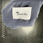 Tombolo 100% Tencel Navy Blue Short Sleeve Button Down Shirt Size XL