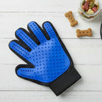 The Room Collective Pet Grooming Gloves, Right Hand Deshedding Mitts with Soft Silicone Tips for Dogs and Cats, Blue (Copy) - The Room Collective