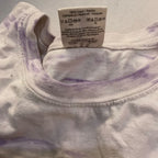 The Room Collective Post Malone Runaway Tour 2020 tie-dye long sleeve shirt in purple and white, size Large. 100% cotton.